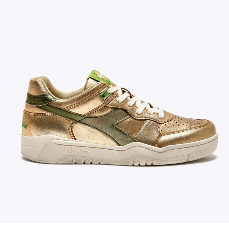 DIADORA HERITAGE - Baskets basses b560 métallic 