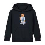 BARON FILOU - Sweat capuche Chihuahua noir 