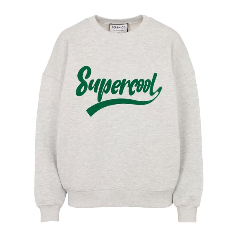 BERENICE - Sweat Supercool gris