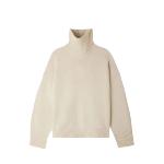 SOEUR - Pull colmontant William chocolat 