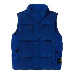 STONE ISLAND - Gilet matelassé bleu royal 