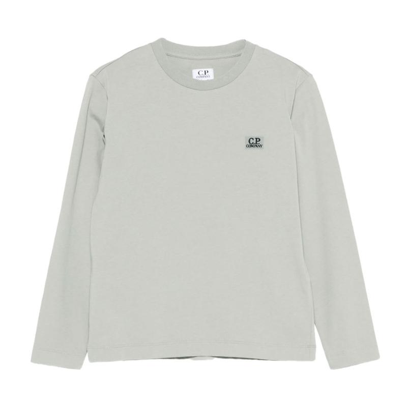 CP COMPANY UNDERSIXTEEN - Tee shirt gris manches longues