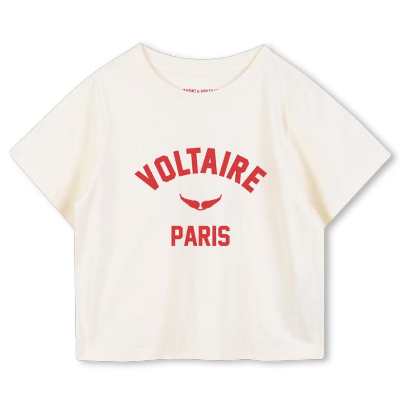 ZADIG & VOLTAIRE - Tee shirt écru