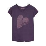 ZADIG & VOLTAIRE - Tee shirt manches courtes 