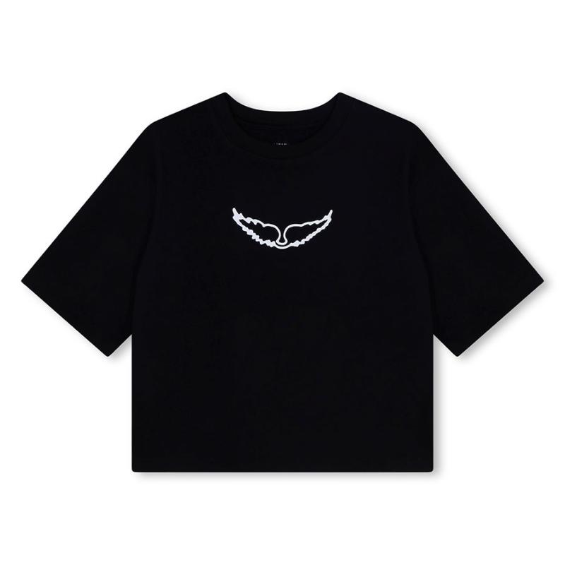 ZADIG & VOLTAIRE - Tee shirt Mini me noir 