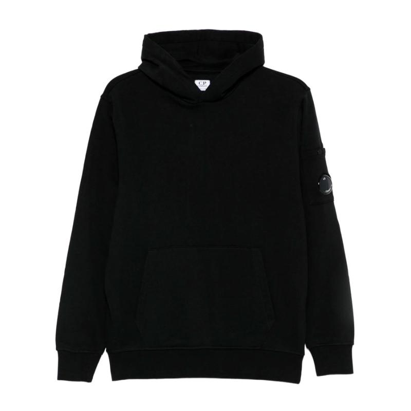CP COMPANY UNDERSIXTEEN - Sweat capuche noir 