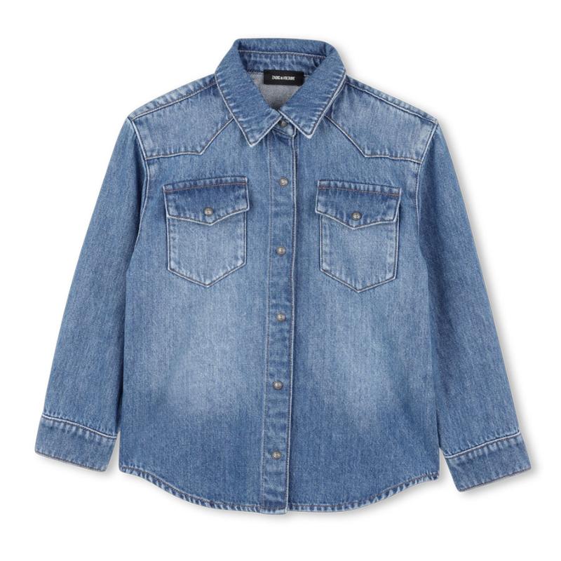 ZADIG & VOLTAIRE - Chemise en jean 