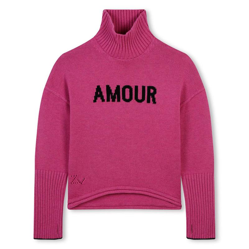 ZADIG & VOLTAIRE - Pull Amour col montant 