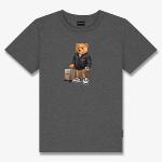 BARON FILOU - Tee shirt gris jetset gris 