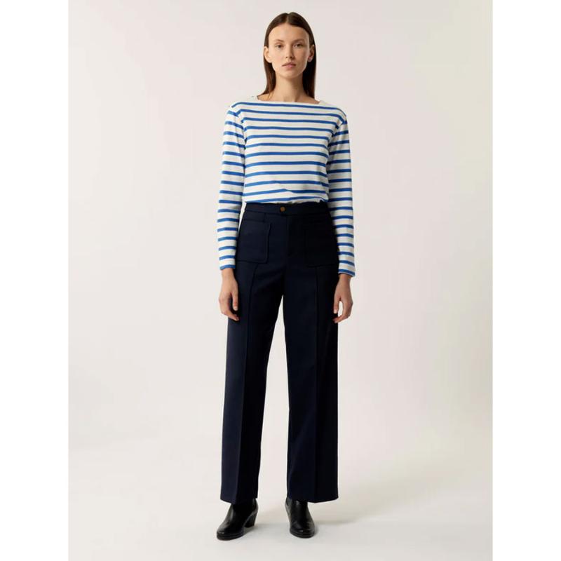 SOEUR - Pantalon Harry navy 