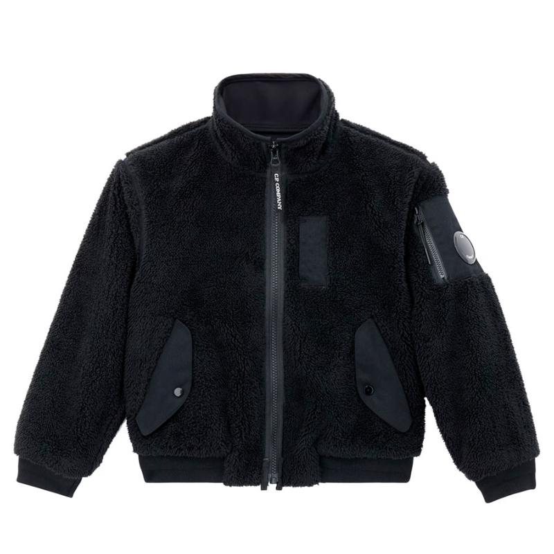 CP COMPANY UNDERSIXTEEN - Blouson en polaire peluche 
