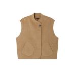 SOEUR - Veste sans manches Adeline beige chiné 