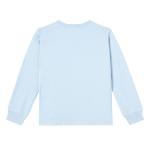 STONE ISLAND - Tee shirt manches longues bleu