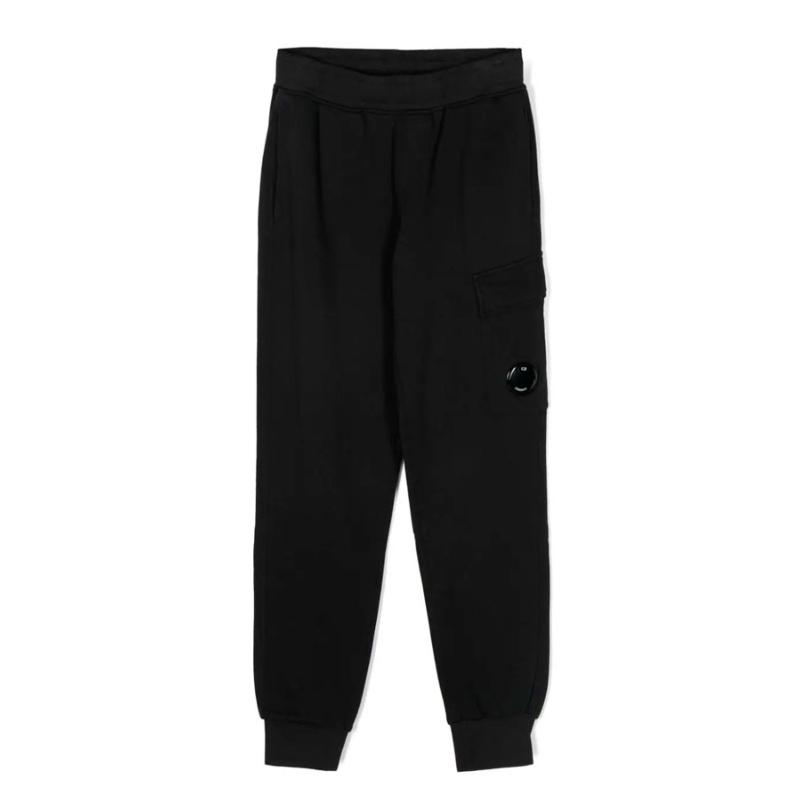 CP COMPANY UNDERSIXTEEN - Pantalon en molleton noir  - SOLDES