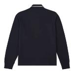 STONE ISLAND JUNIOR - Polo manches longues noir -  SOLDES