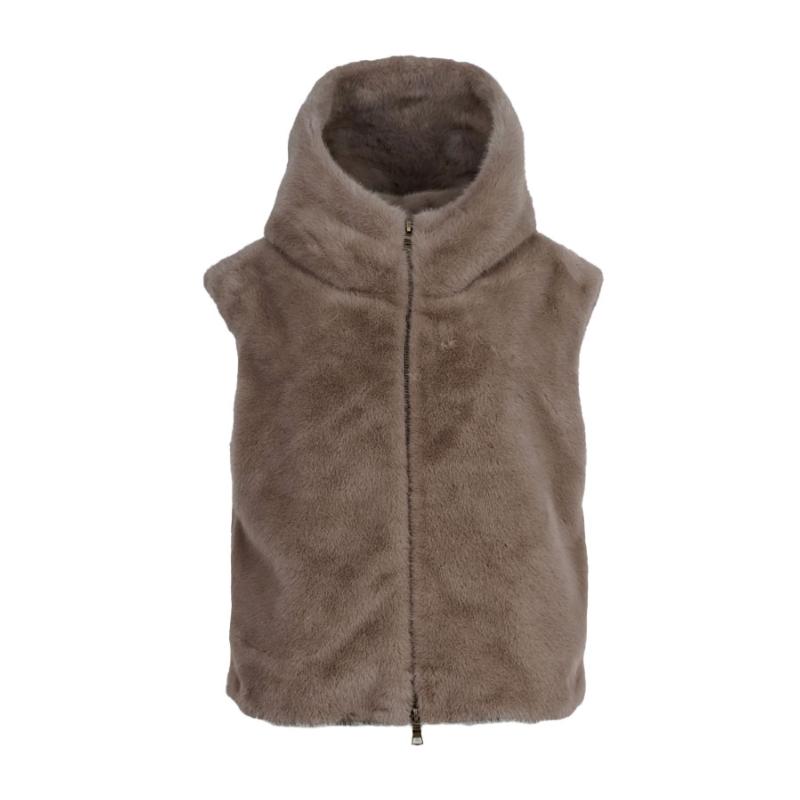 Blonde N°.8 - Veste en fausse fourrure Ashley 