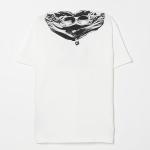 CP COMPANY UNDERSIXTEEN - Tee shirt blanc avec logo 