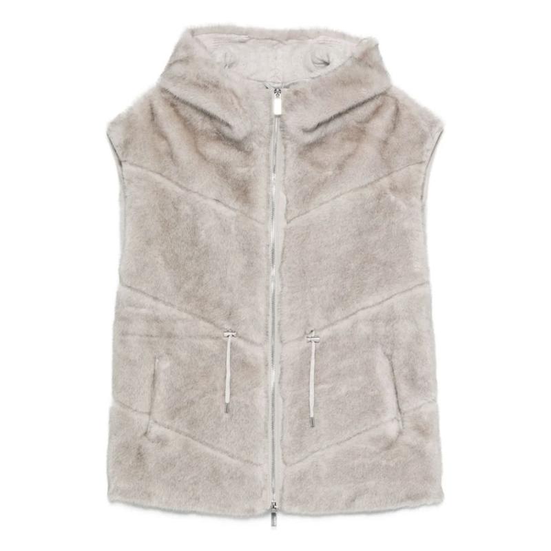 MAX & MOI - Gilet Valora gris clair 