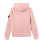 STONE ISLAND JUNIOR - Sweat à capuche rose 