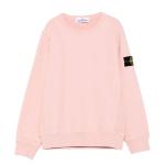 STONE ISLAND JUNIOR - Sweat rose pâle 