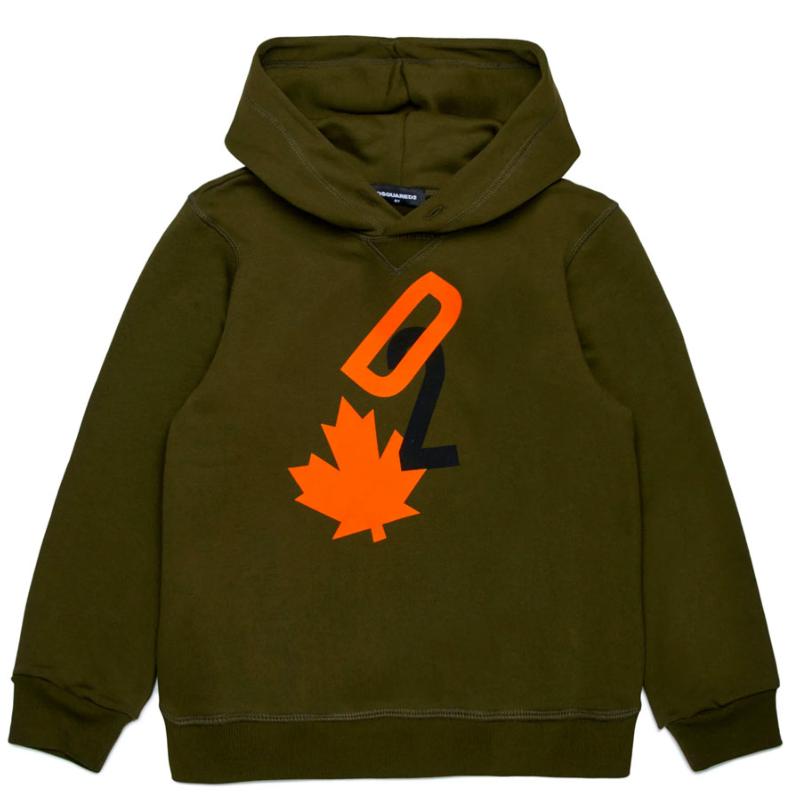 DSQUARED2 - Hoodie kaki