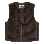 LABDIP - Veste mink Baci en fausse fourrure carbone 