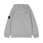 STONE ISLAND - Hoodie gris