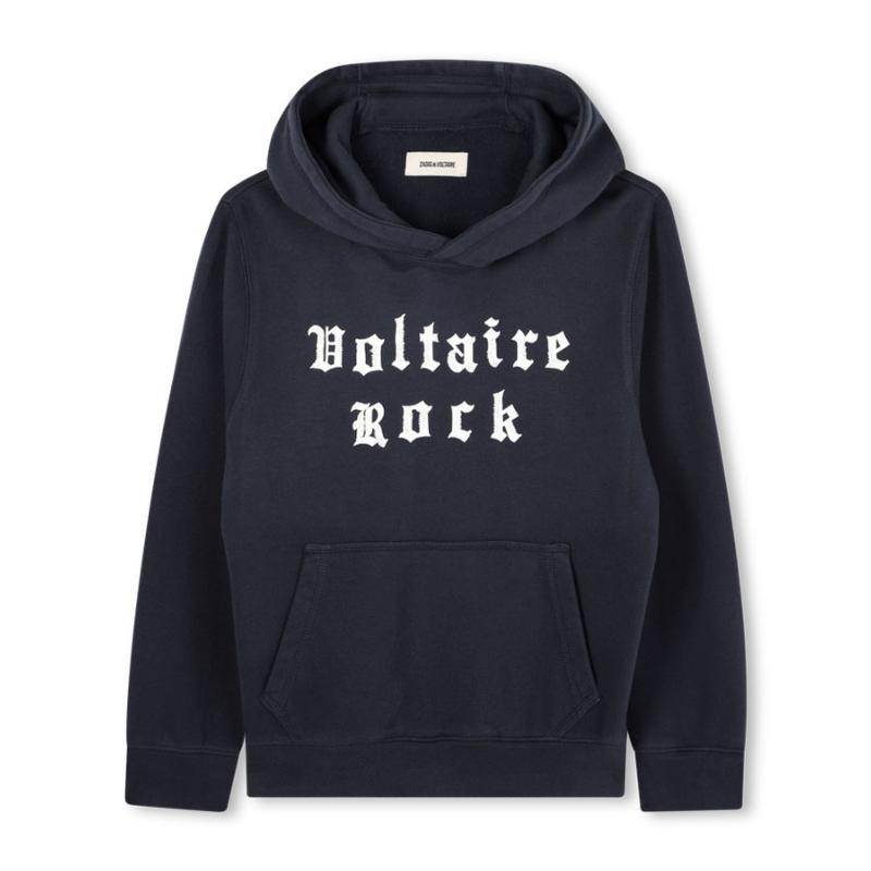 ZADIG & VOLTAIRE - Sweat capuche carbone