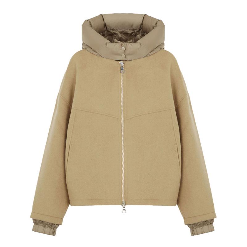 BLONDE N°.8 - Veste courte Jerry beige