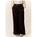 LEON & HARPER - Pantalon Popsi marron 