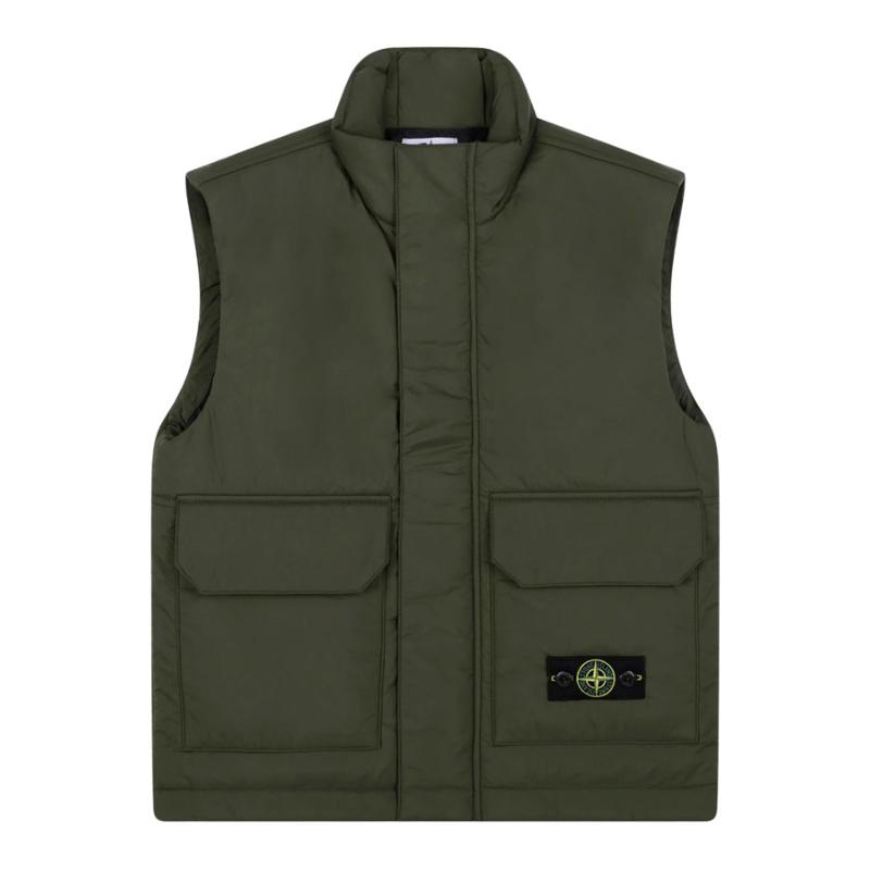 STONE ISLAND - Gilet matelassé 