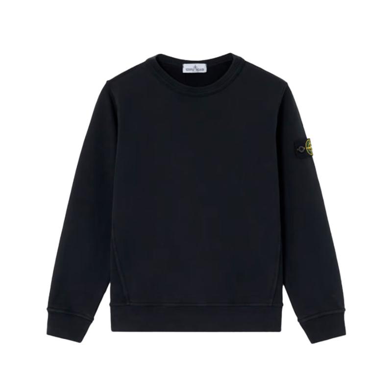 STONE ISLAND JUNIOR - Sweat noir 
