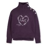 ZADIG & VOLTAIRE - Pull col montant Love