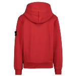 STONE ISLAND - Hoodie rouge -  SOLDES