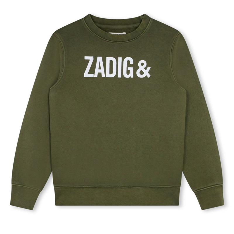 ZADIG & VOLTAIRE - Sweat mixte kaki 