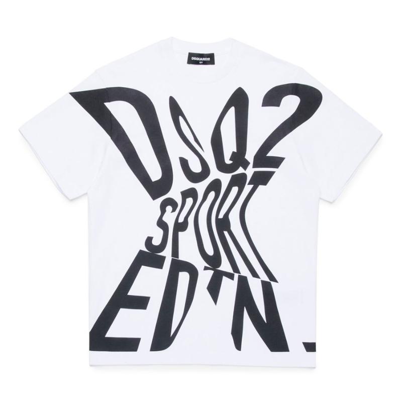 DSQUARED2  - Tee shirt blanc ednt