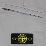 STONE ISLAND JUNIOR - Pantalon cargo noir