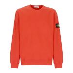 STONE ISLAND JUNIOR - Sweat orange