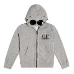 CP COMPANY UNDERSIXTEEN - Gilet capuche gris