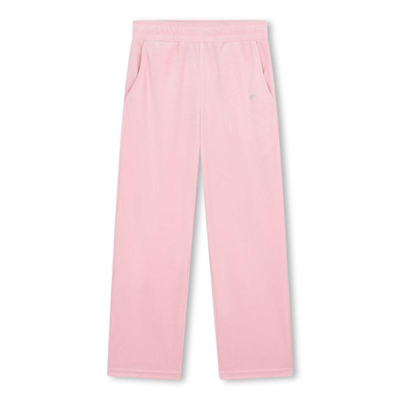 SONIA RYKIEL -Pantalon en velours rose 