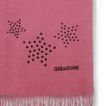 Zadig & Voltaire - Grande Écharpe rose 