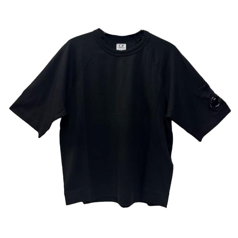 CP COMPANY UNDERSIXTEEN - Tee shirt lens noir 