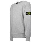 STONE ISLAND JUNIOR - Sweat gris 