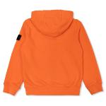 STONE ISLAND JUNIOR - Cardigan zippé orange