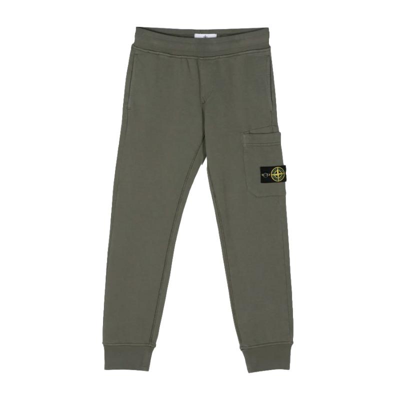 STONE ISLAND - Pantalon de jogging kaki 