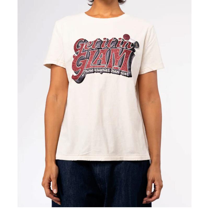 NEWTONE BRAND - Tee shirt starlight Brighter naturel