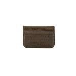 SESSUN - Porte - cartes bandoulière Micro Diviluz kaki