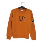 CP COMPANY UNDERSIXTEEN - Sweat orange avec logo 