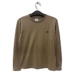 CP COMPANY UNDERSIXTEEN - Tee shirt camel manches longues  