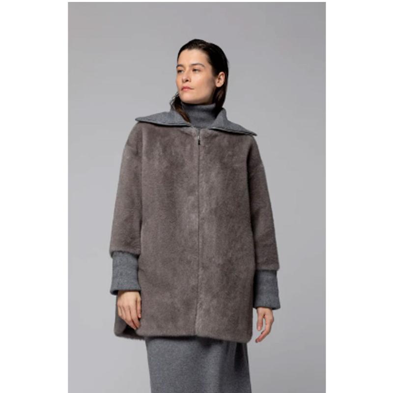 MAX & MOI - Veste Valerio en fausse fourrure 